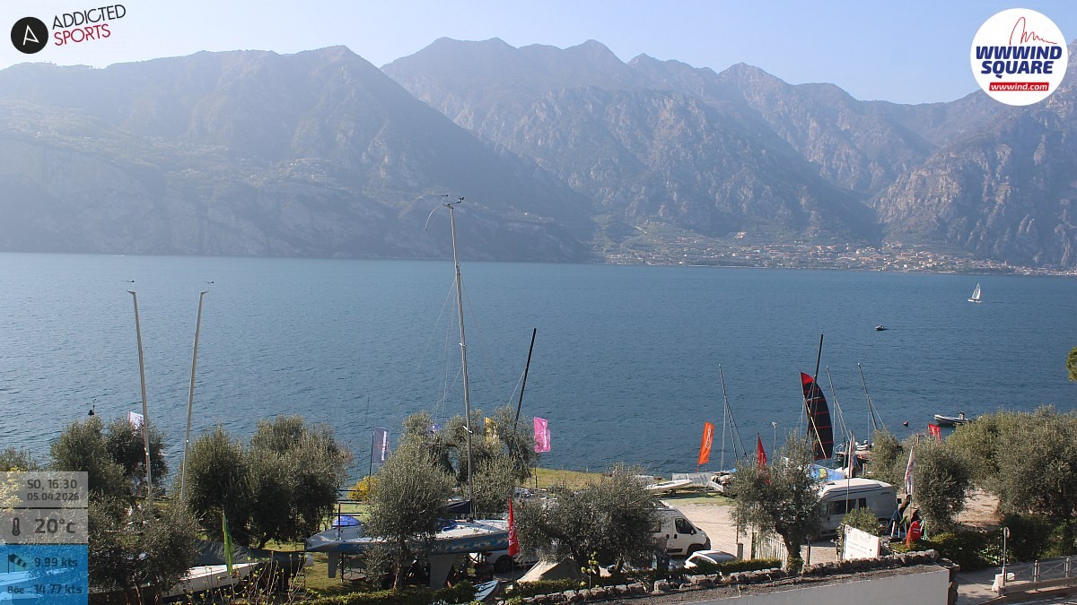 Archiv Foto Webcam Gardasee - Malcesine