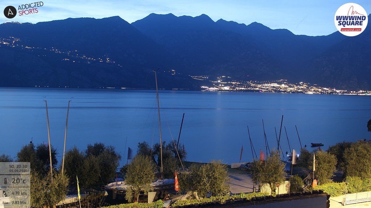 Archiv Foto Webcam Gardasee - Malcesine