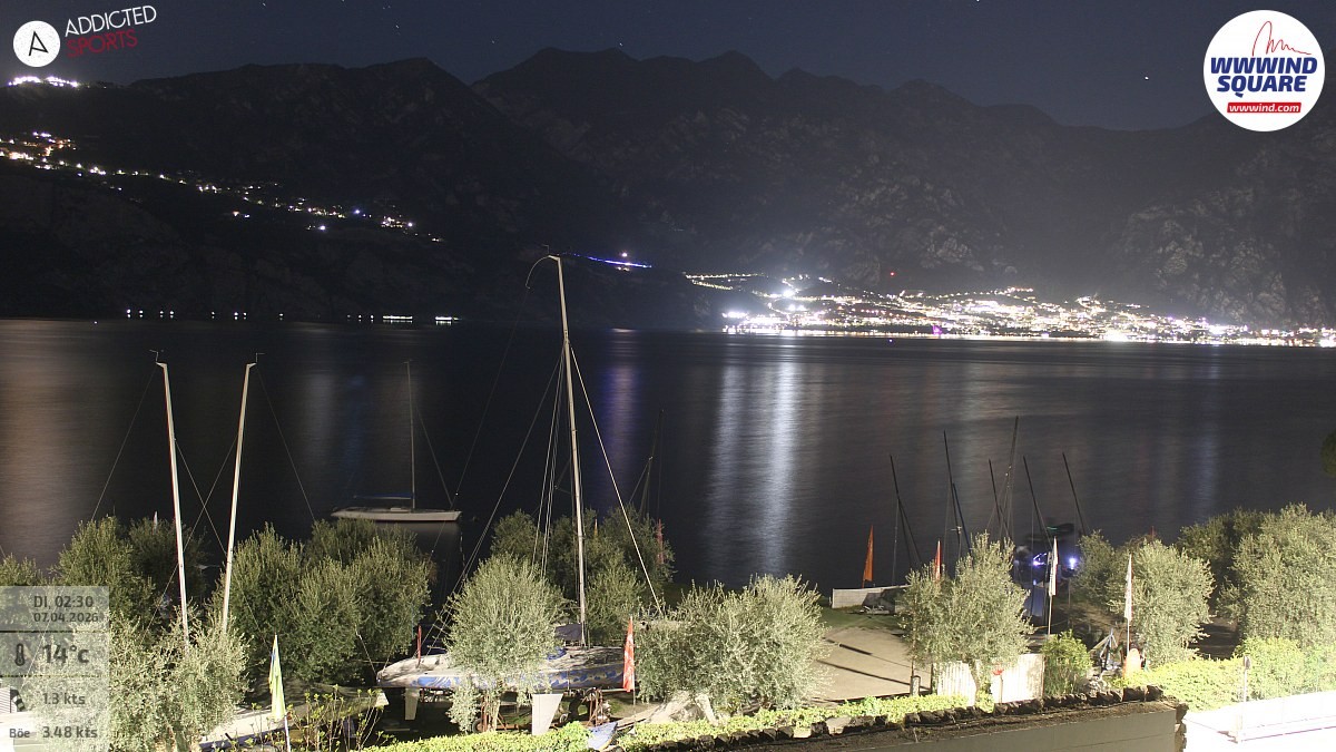 Archived image Webcam Lake Garda - Malcesine