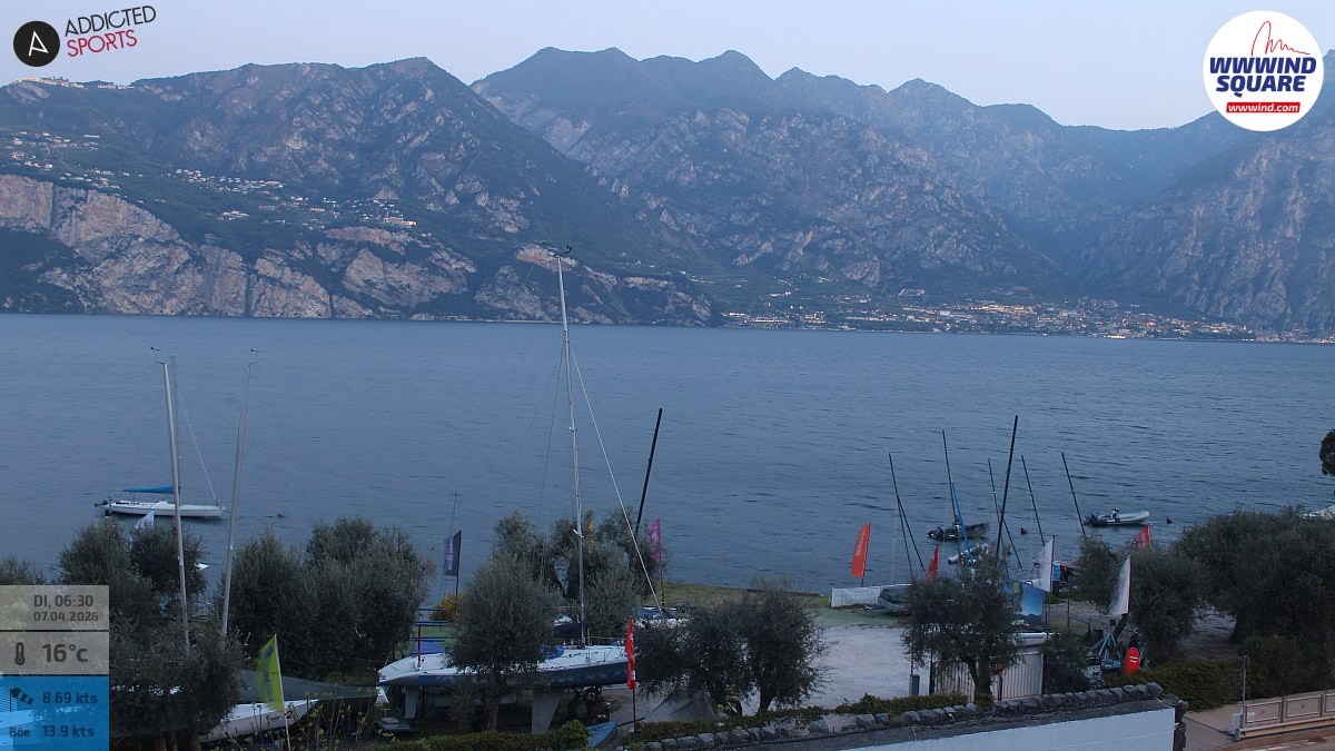 Archived image Webcam Lake Garda - Malcesine