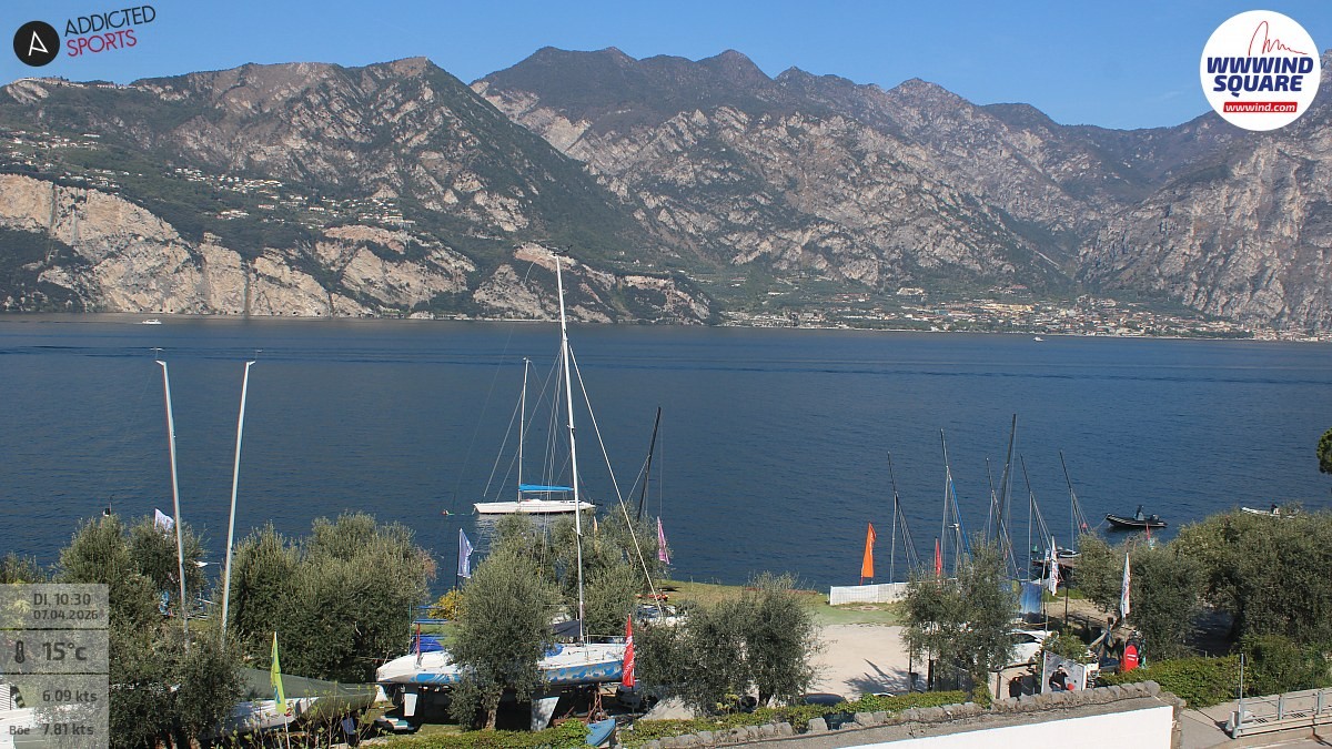 Archived image Webcam Lake Garda - Malcesine