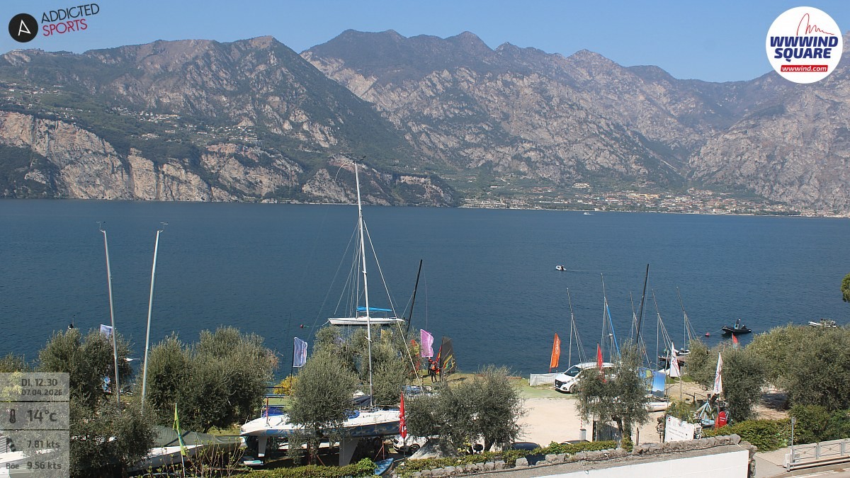 Archived image Webcam Lake Garda - Malcesine