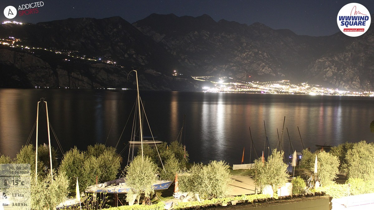 Archiv Foto Webcam Gardasee - Malcesine