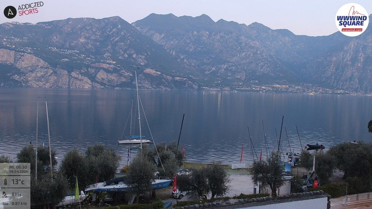 Archiv Foto Webcam Gardasee - Malcesine