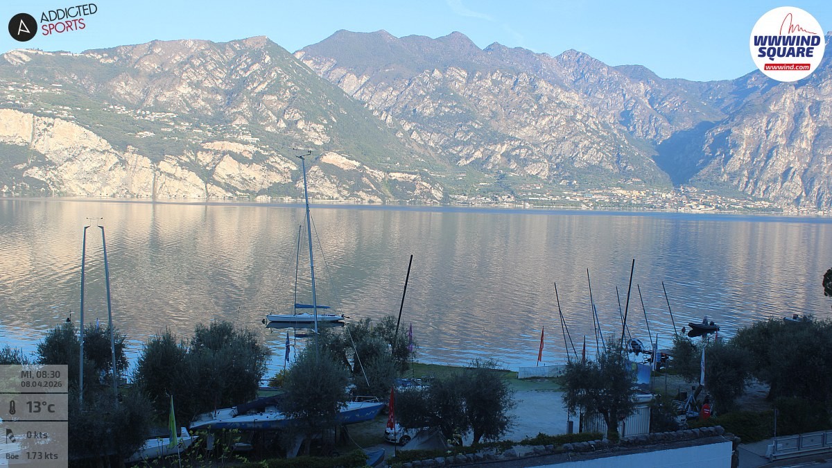 Archiv Foto Webcam Gardasee - Malcesine