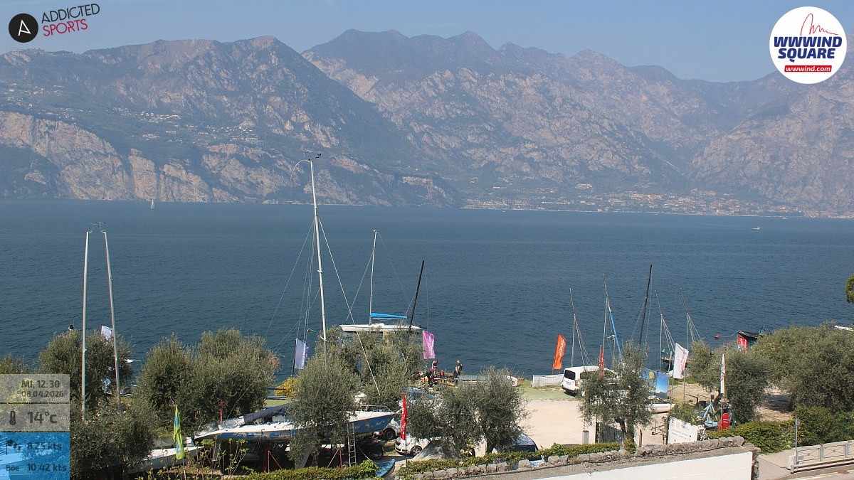 Archiv Foto Webcam Gardasee - Malcesine