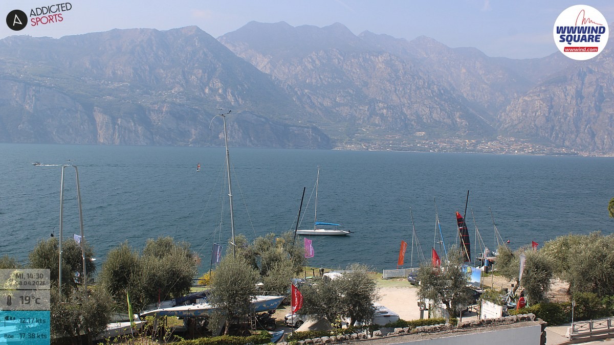 Archiv Foto Webcam Gardasee - Malcesine