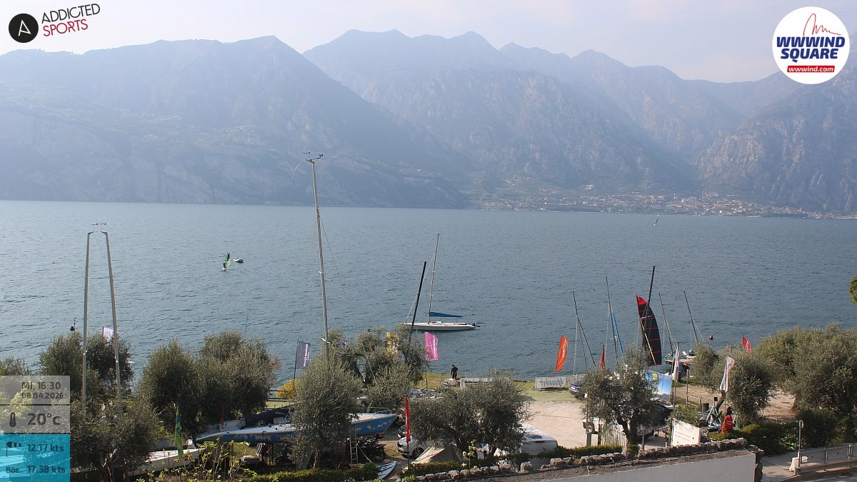 Archiv Foto Webcam Gardasee - Malcesine