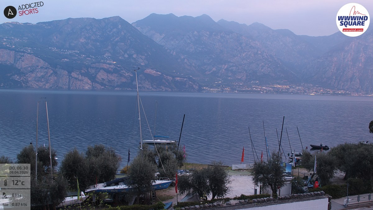 Archiv Foto Webcam Gardasee - Malcesine