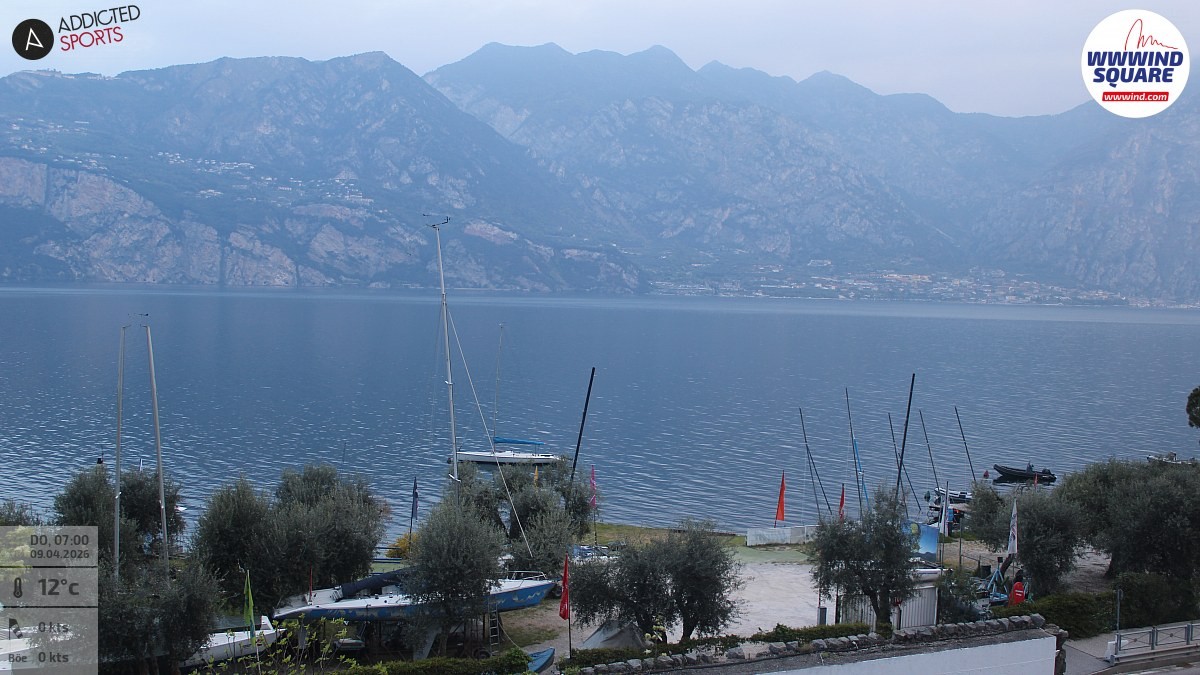 Archiv Foto Webcam Gardasee - Malcesine