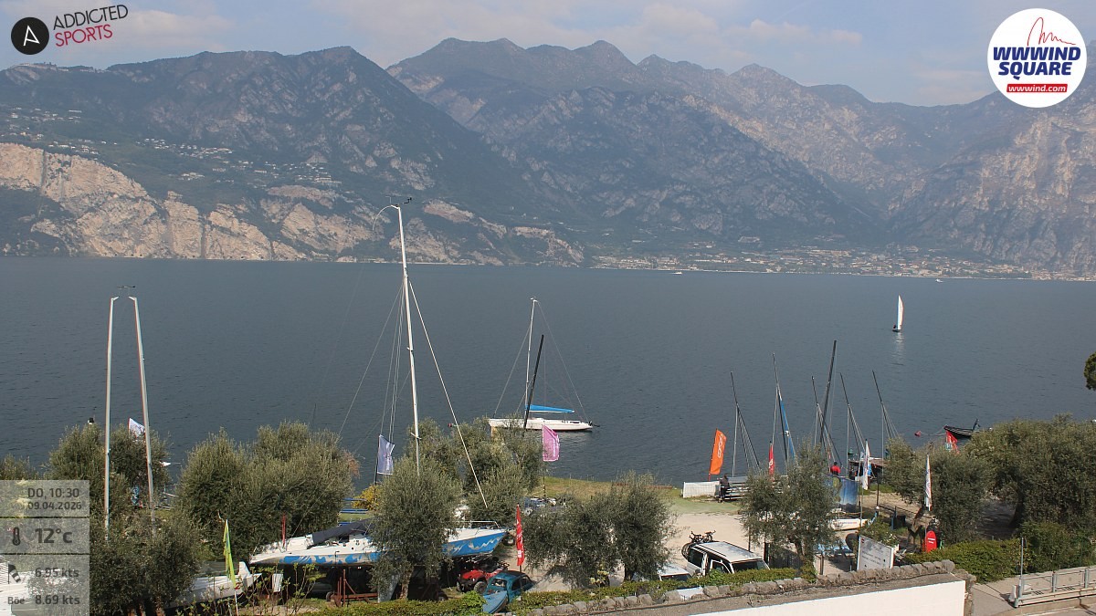 Archiv Foto Webcam Gardasee - Malcesine