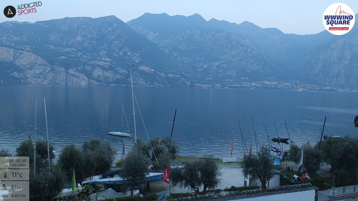 Archived image Webcam Lake Garda - Malcesine