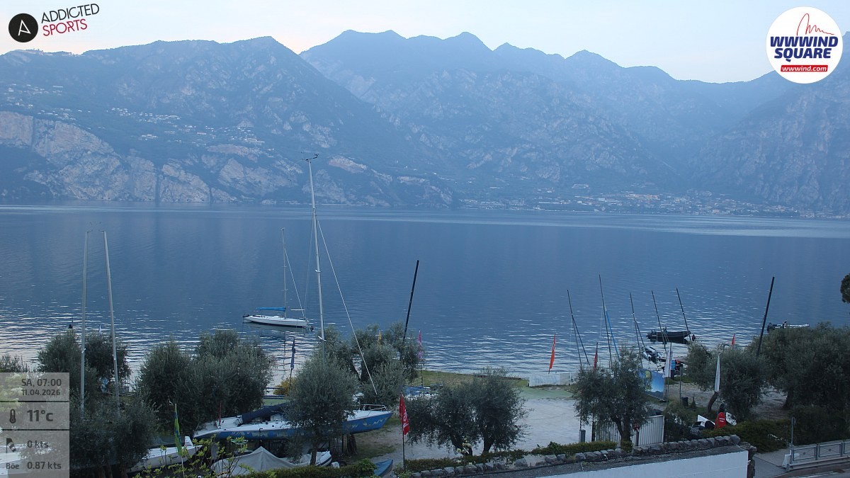 Archived image Webcam Lake Garda - Malcesine