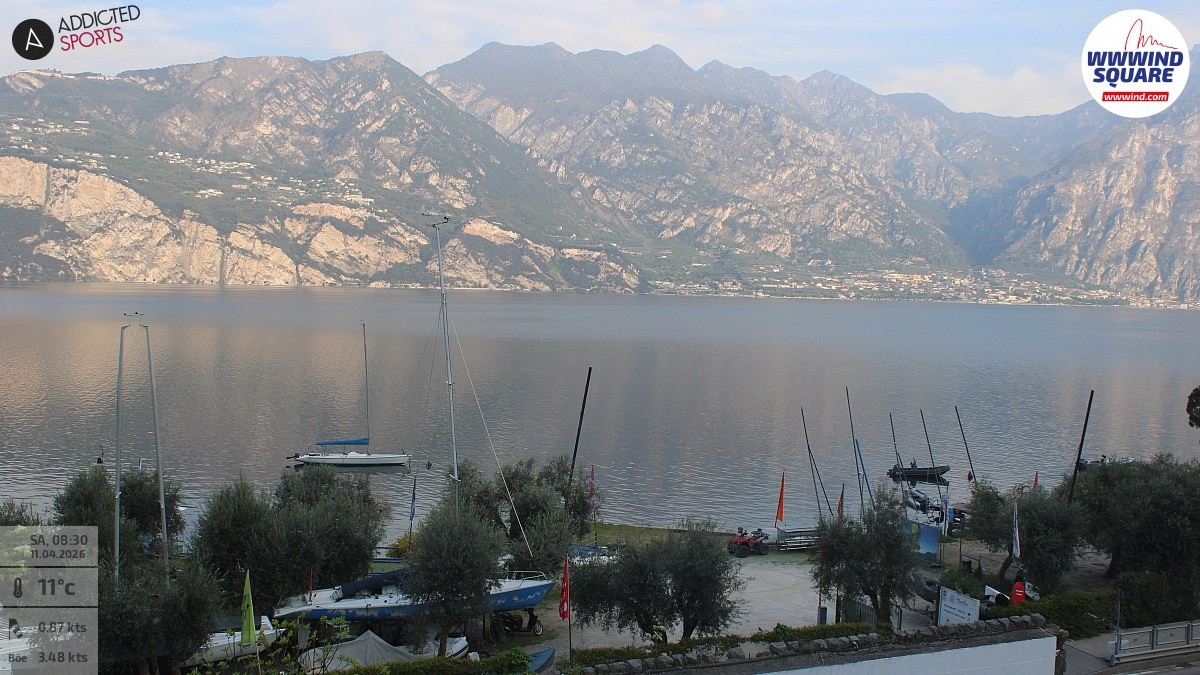Archived image Webcam Lake Garda - Malcesine