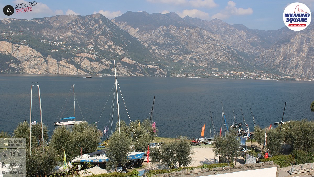 Archived image Webcam Lake Garda - Malcesine
