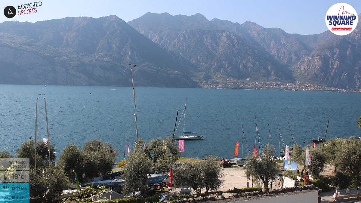 Archived image Webcam Lake Garda - Malcesine