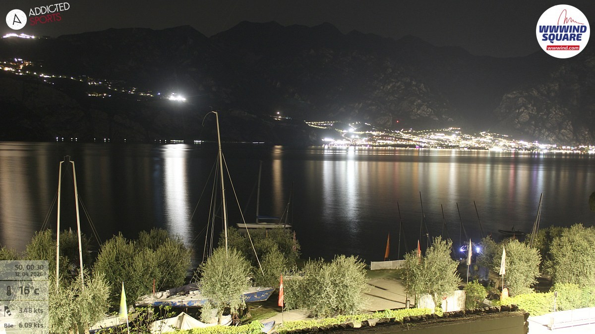 Archiv Foto Webcam Gardasee - Malcesine