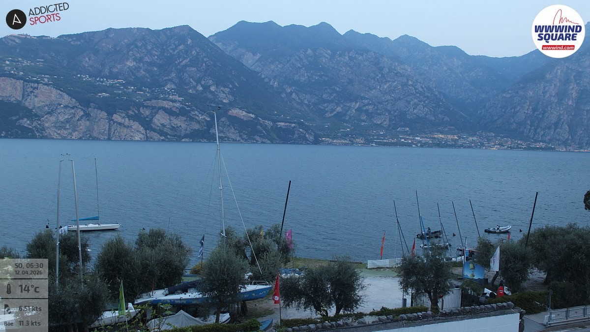Archiv Foto Webcam Gardasee - Malcesine