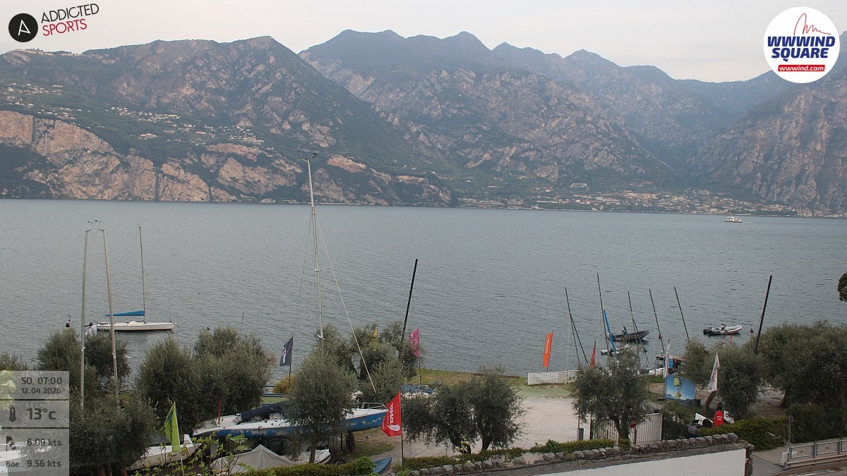 Archiv Foto Webcam Gardasee - Malcesine