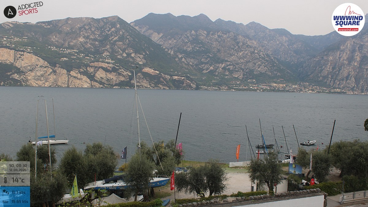Archiv Foto Webcam Gardasee - Malcesine