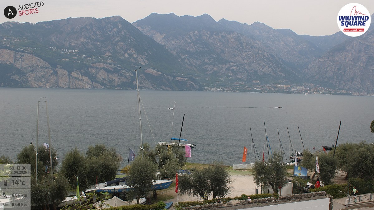 Archiv Foto Webcam Gardasee - Malcesine