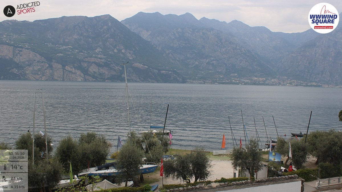 Archiv Foto Webcam Gardasee - Malcesine