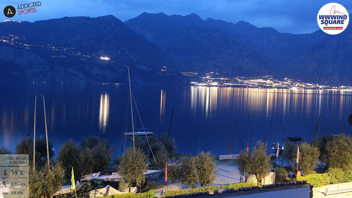 Archiv Foto Webcam Gardasee - Malcesine