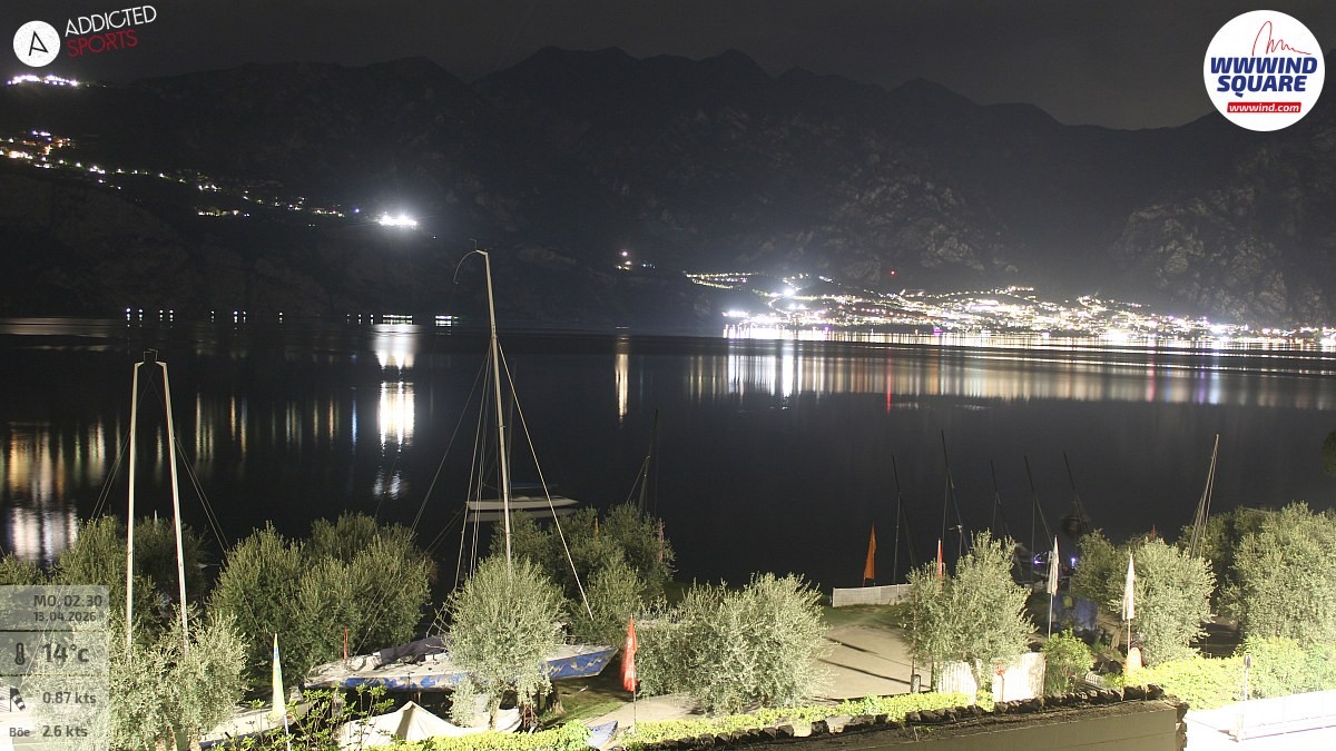 Archiv Foto Webcam Gardasee - Malcesine