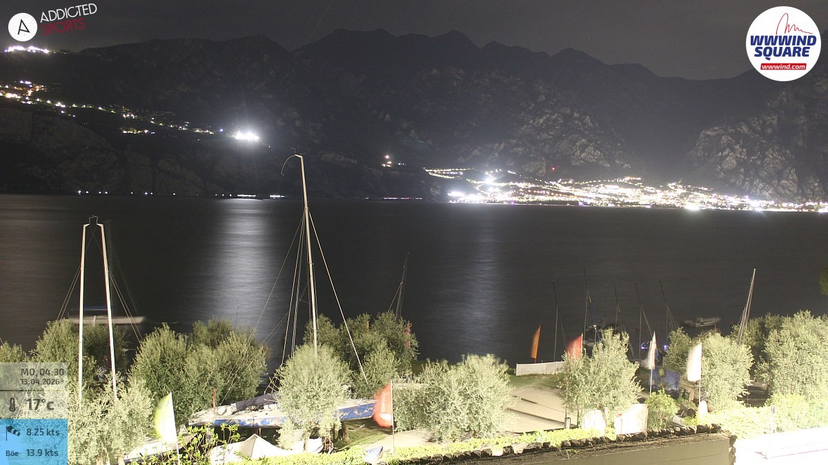 Archiv Foto Webcam Gardasee - Malcesine