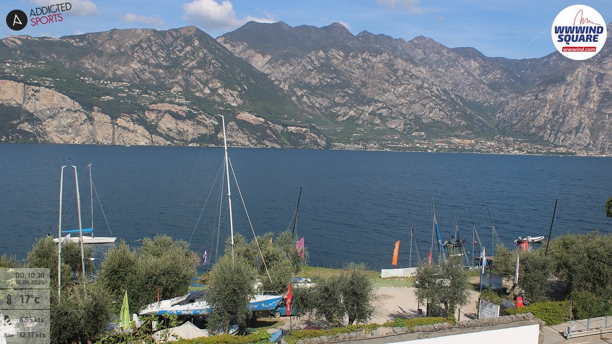 Archiv Foto Webcam Gardasee - Malcesine