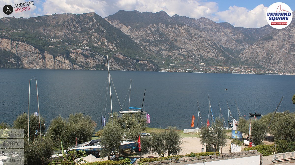 Archiv Foto Webcam Gardasee - Malcesine