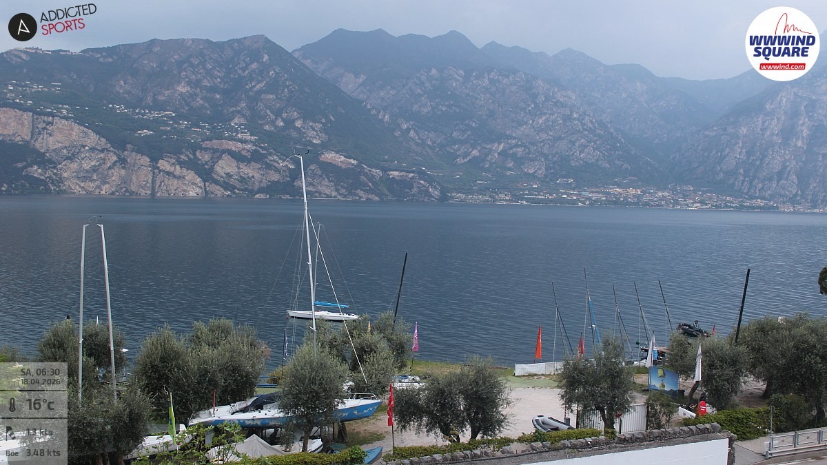 Archiv Foto Webcam Gardasee - Malcesine