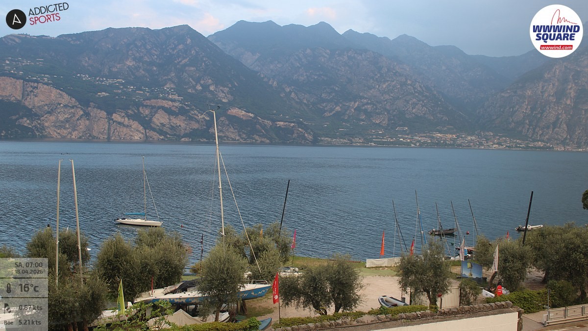 Archiv Foto Webcam Gardasee - Malcesine