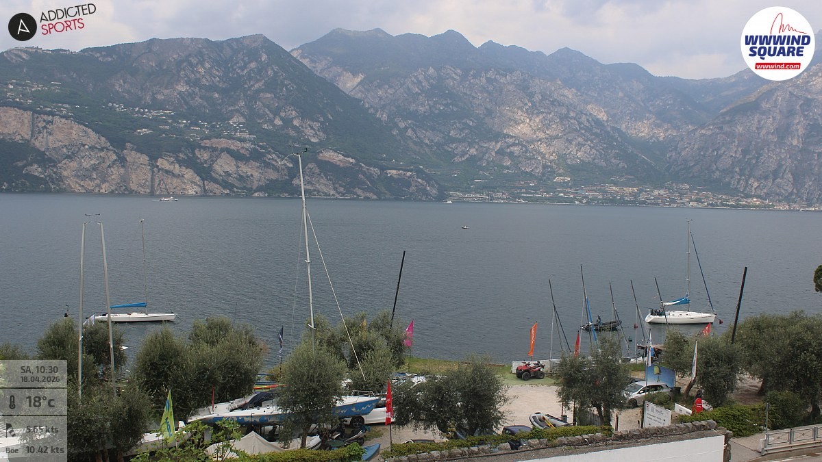 Archiv Foto Webcam Gardasee - Malcesine