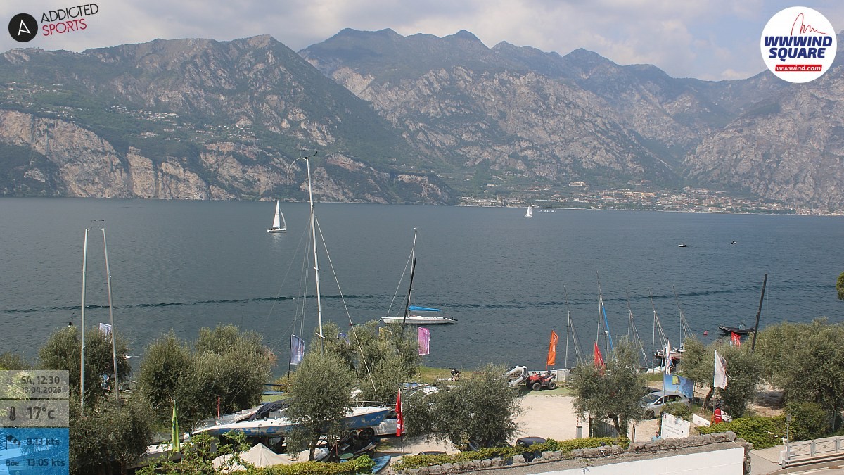 Archiv Foto Webcam Gardasee - Malcesine