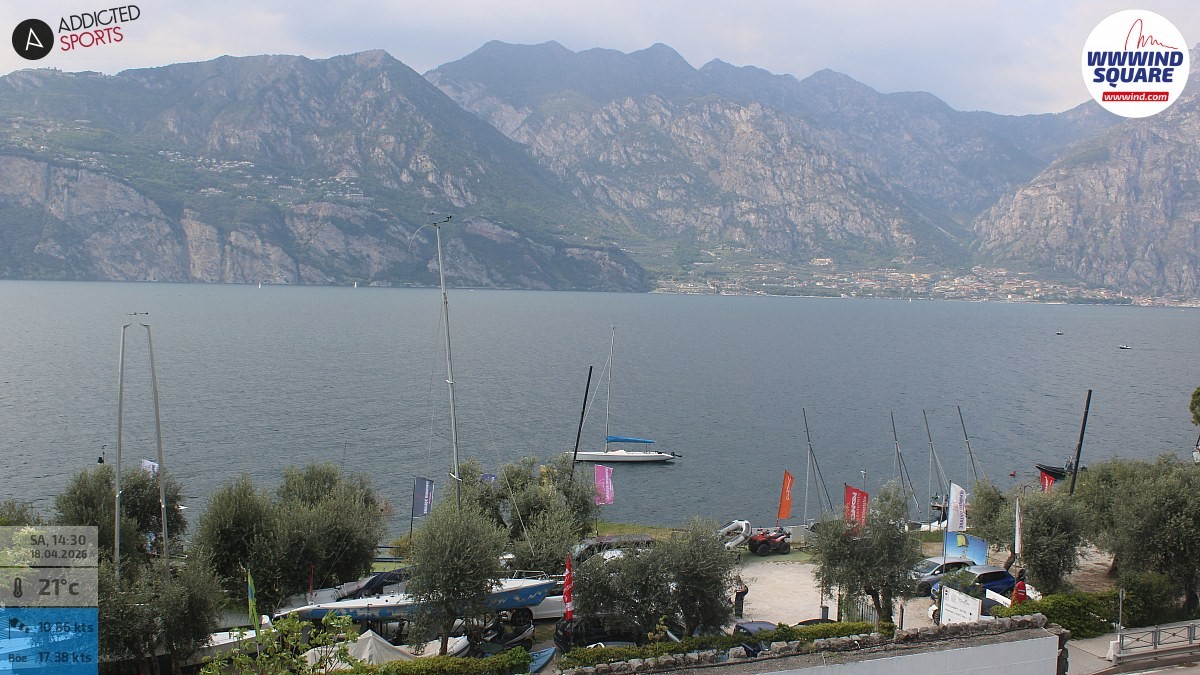 Archiv Foto Webcam Gardasee - Malcesine