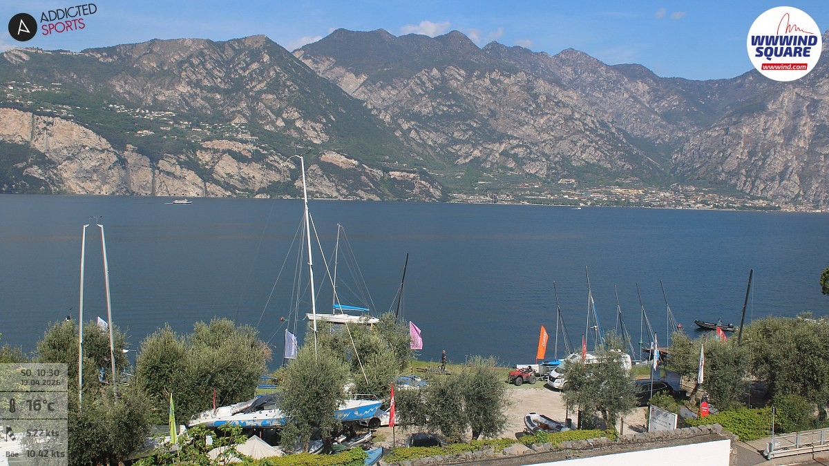 Archived image Webcam Lake Garda - Malcesine