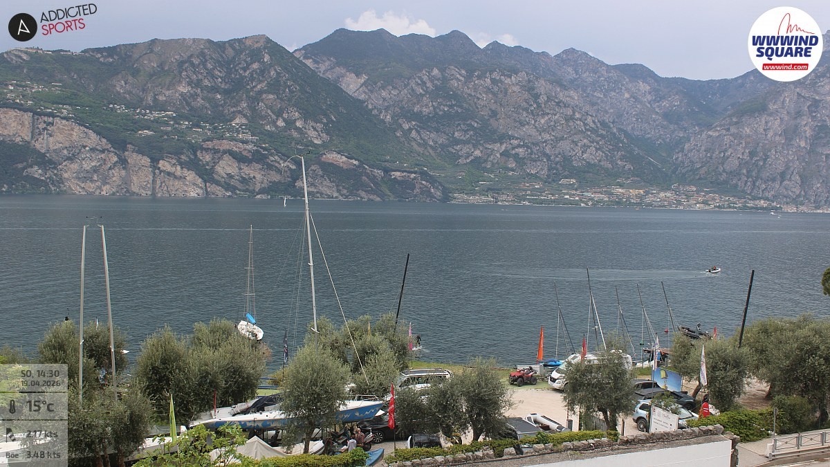 Archiv Foto Webcam Gardasee - Malcesine