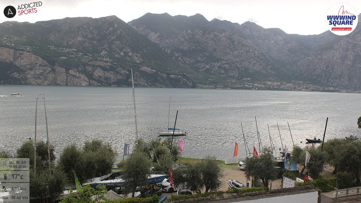 Archiv Foto Webcam Gardasee - Malcesine