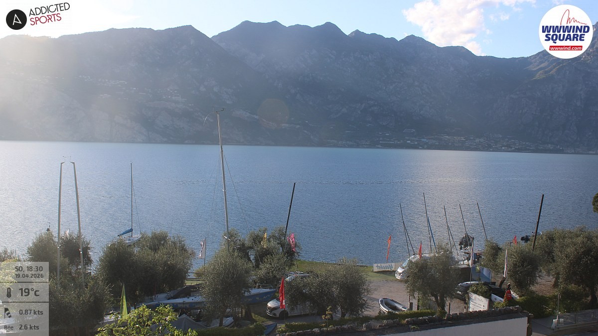 Archiv Foto Webcam Gardasee - Malcesine