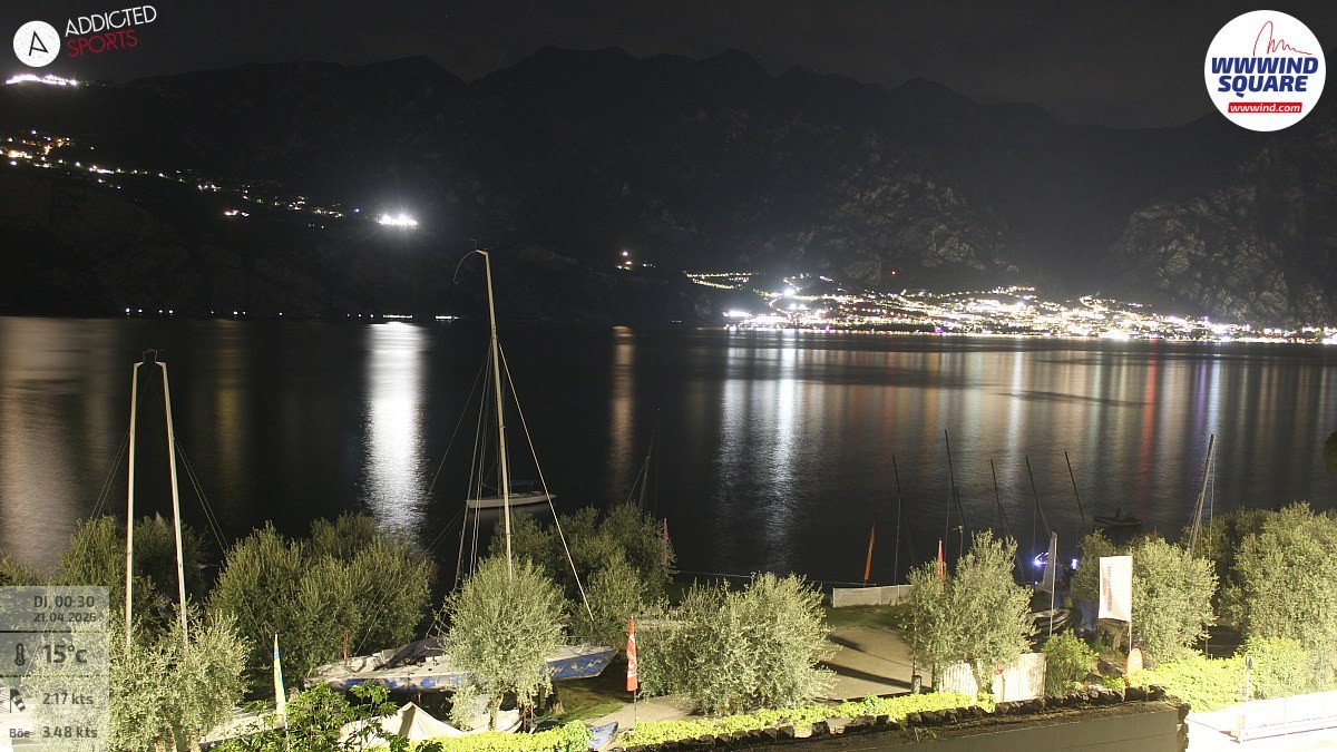 Archiv Foto Webcam Gardasee - Malcesine