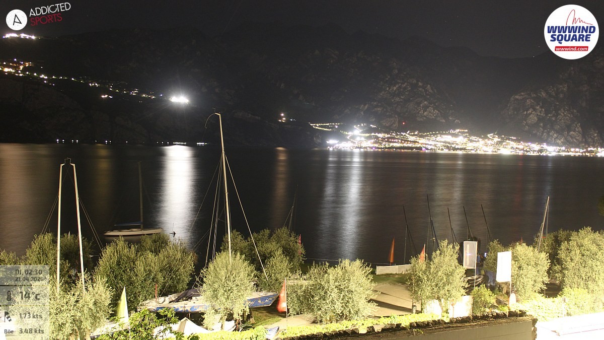 Archiv Foto Webcam Gardasee - Malcesine