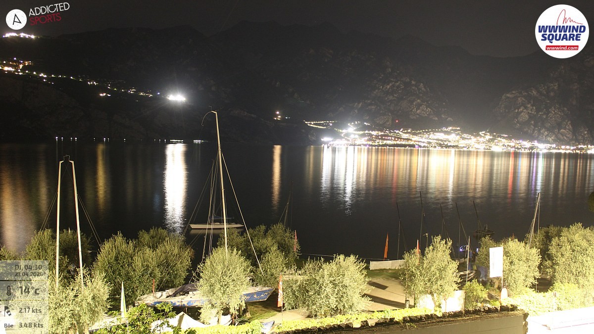 Archiv Foto Webcam Gardasee - Malcesine