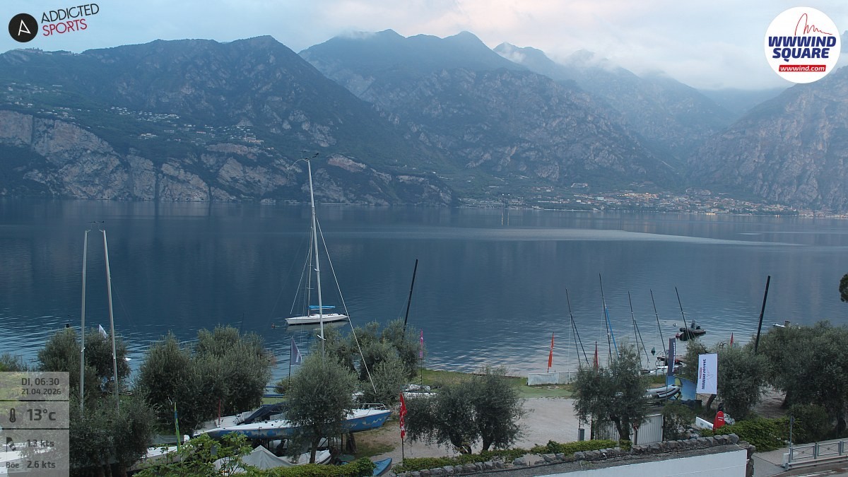 Archiv Foto Webcam Gardasee - Malcesine