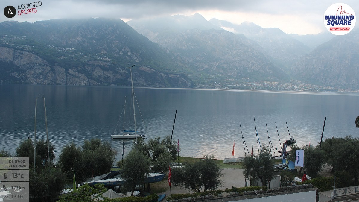 Archiv Foto Webcam Gardasee - Malcesine