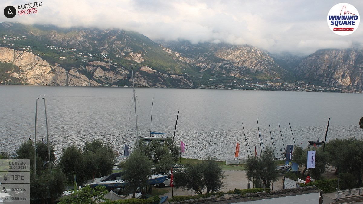 Archiv Foto Webcam Gardasee - Malcesine