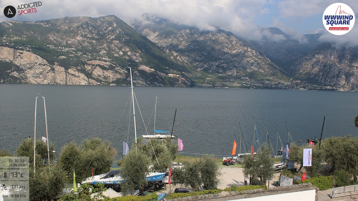 Archiv Foto Webcam Gardasee - Malcesine