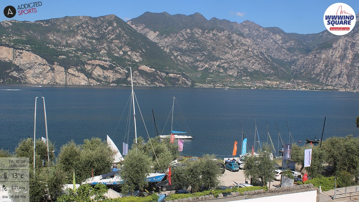 Archiv Foto Webcam Gardasee - Malcesine