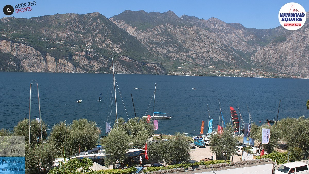 Archiv Foto Webcam Gardasee - Malcesine