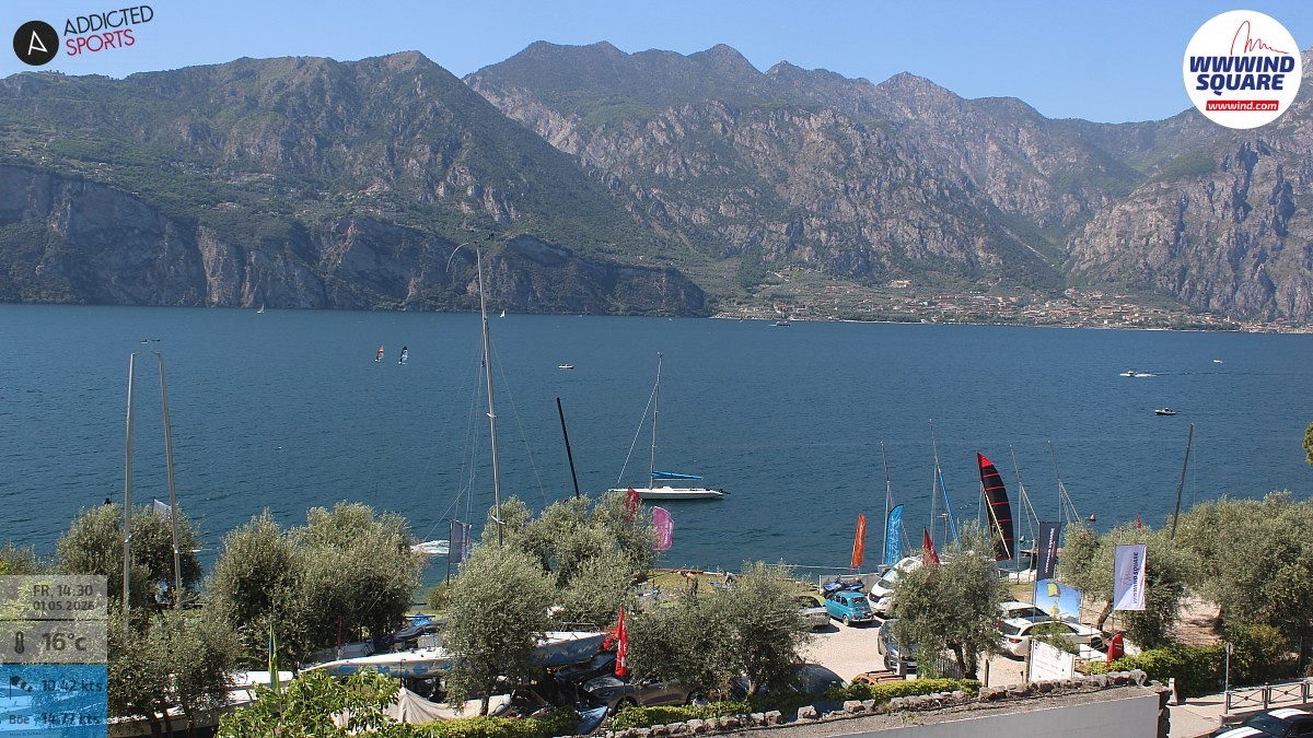 Archiv Foto Webcam Gardasee - Malcesine